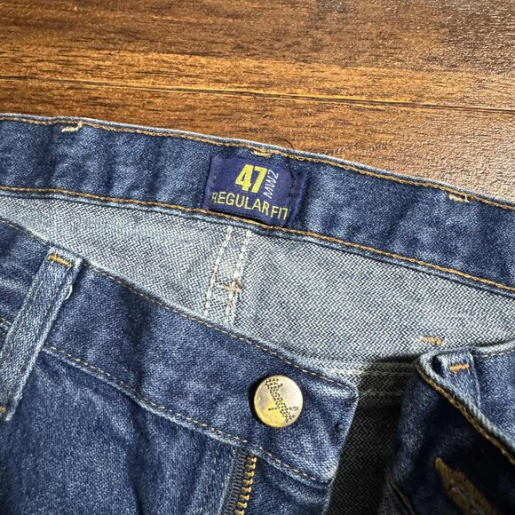 Vintage Wrangler 47MWZ Jeans Size 32X36 Nicely Worn Cowboy Western Rodeo - Picture 12 of 15